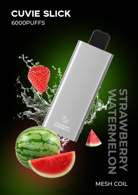Slick Strawberry Watermelon - HQD vape sale - HQD CUVIE SLICK 6000 PUFFS 806NZ37
