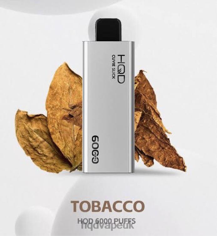 Slick Tobacco - HQD vape UK - HQD CUVIE SLICK 6000 PUFFS 806NZ40