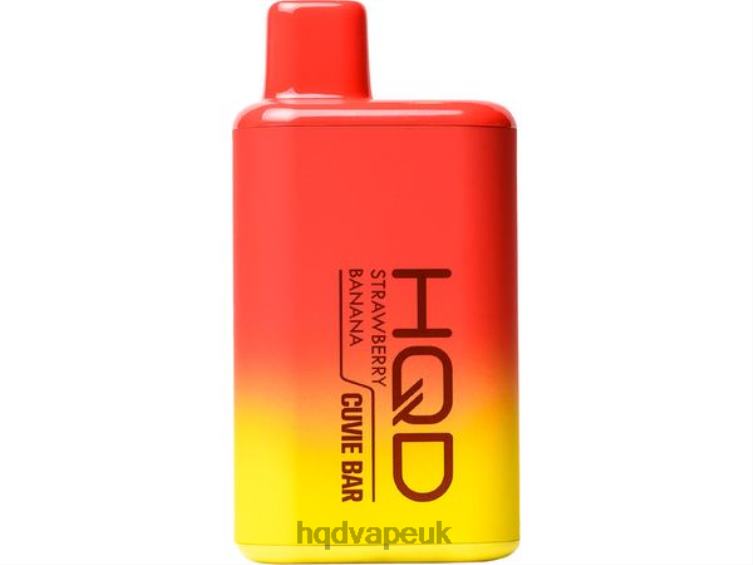 Strawberry Banana - HQD vape flavors - HQD CUVIE BAR DISPOSABLE 806NZ253