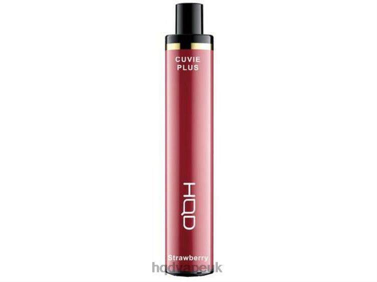 Strawberry - HQD tech UK - HQD CUVIE PLUS DISPOSABLE VAPE 806NZ252