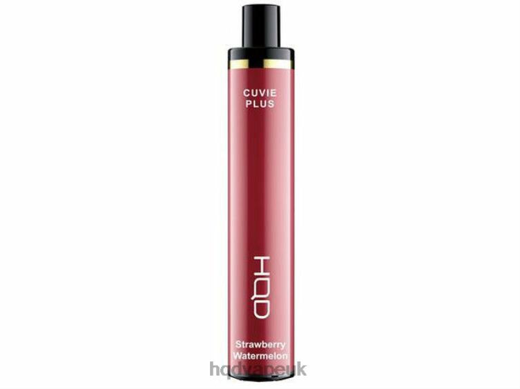 Strawberry Watermelon - HQD tech UK - HQD CUVIE PLUS DISPOSABLE VAPE 806NZ262