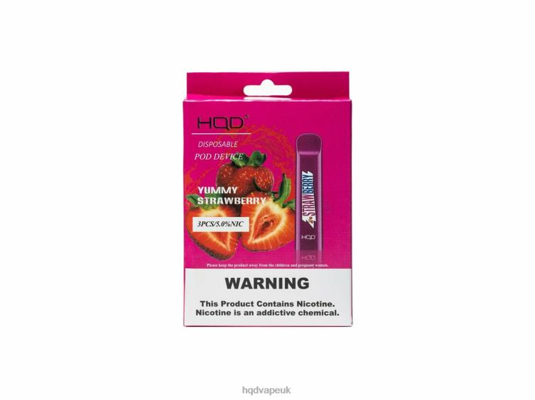 Strawberry - buy HQD vape UK - HQD CUVIE DISPOSABLE 806NZ281