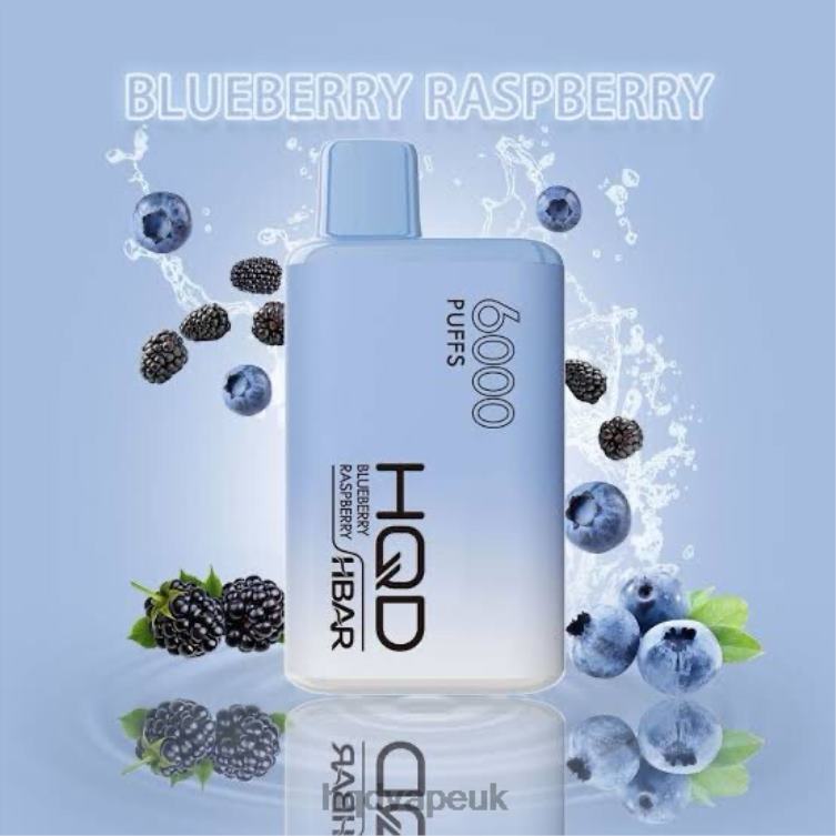 Blueberry Raspberry - HQD vape flavors - HQD HBAR 6000 PUFFS 806NZ43
