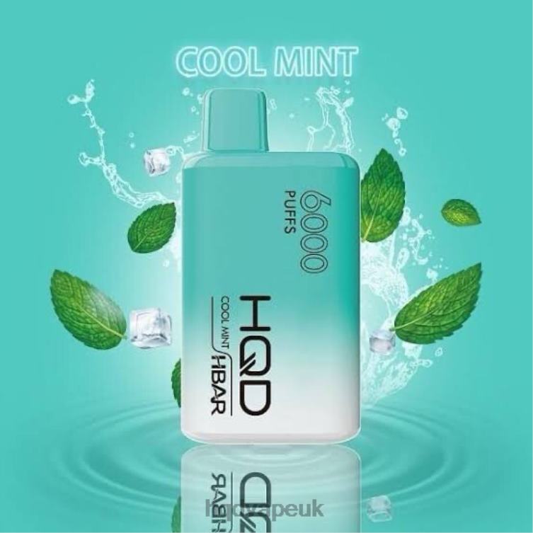 Cool Mint - HQD vape shop - HQD HBAR 6000 PUFFS 806NZ48