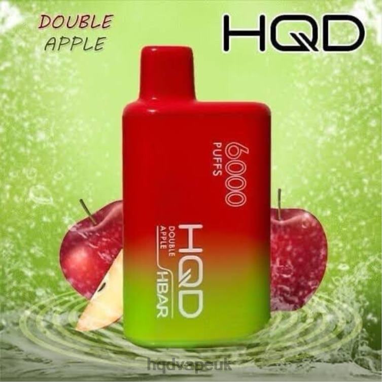 Double Apple - HQD vape store - HQD HBAR 6000 PUFFS 806NZ49