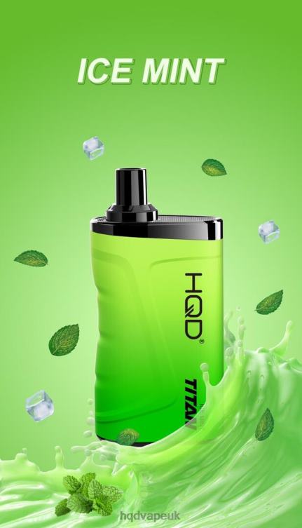 Ice Mint - HQD vape sale - HQD TITAN 7000 PUFFS 806NZ17