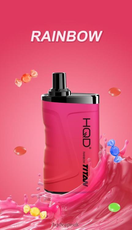 Rainbow - HQD vape sale - HQD TITAN 7000 PUFFS 806NZ7