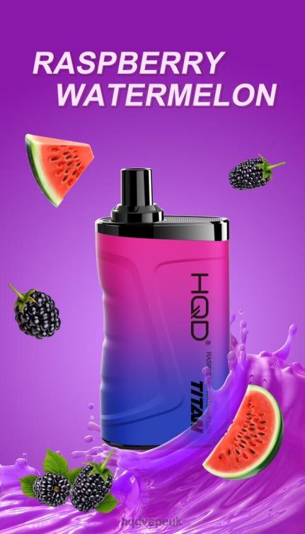 Raspberry Watermelon - HQD vape store - HQD TITAN 7000 PUFFS 806NZ19