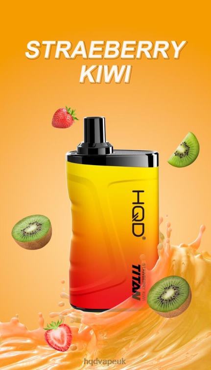 Strawberry Kiwi - HQD vape shop - HQD TITAN 7000 PUFFS 806NZ8