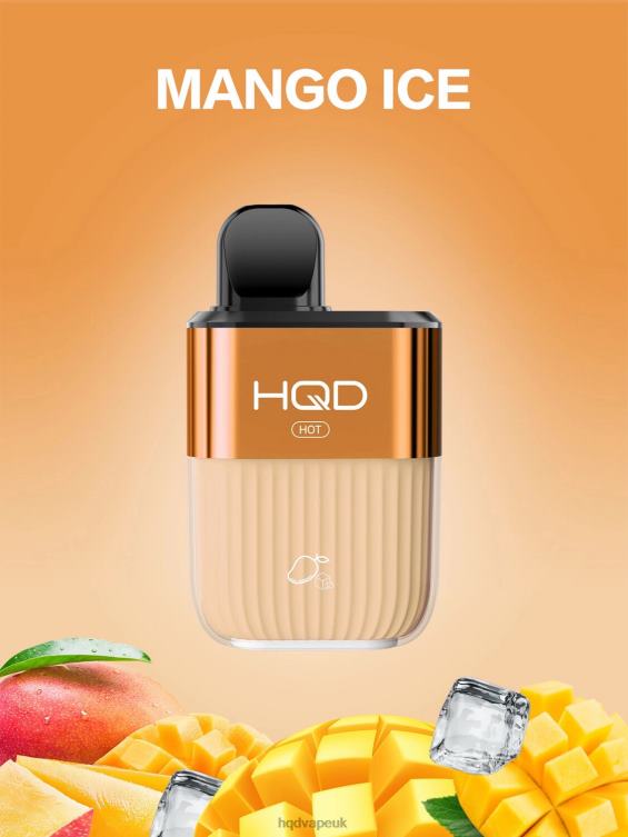 Mango Ice - HQD vape London - HQD HOT 5000 PUFFS 806NZ64