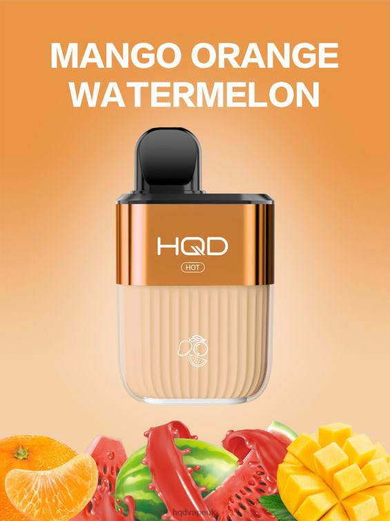 Mango Orange Watermelon - HQD vape UK - HQD HOT 5000 PUFFS 806NZ60