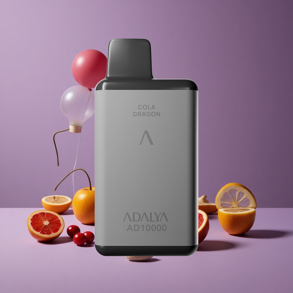 Adalya AD 10000 Puffs Disposable Vape Berlin Night Space Gray USB-C
