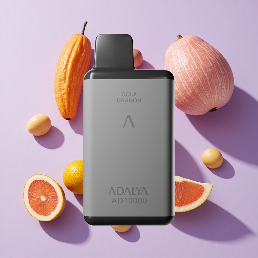 Adalya AD 10000 Puffs Disposable Vape Hawaii Space Gray USB-C