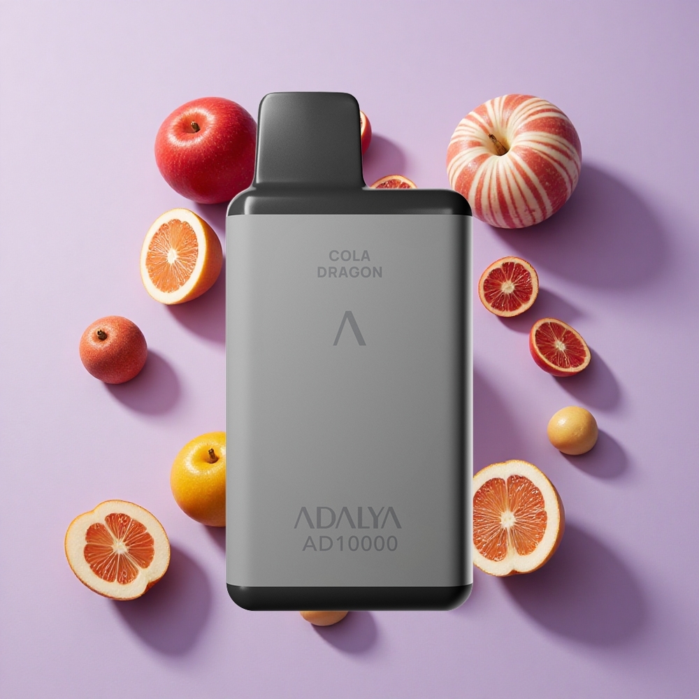 Adalya AD 10000 Puffs Disposable Vape Space Gray USB-C Rechargeable