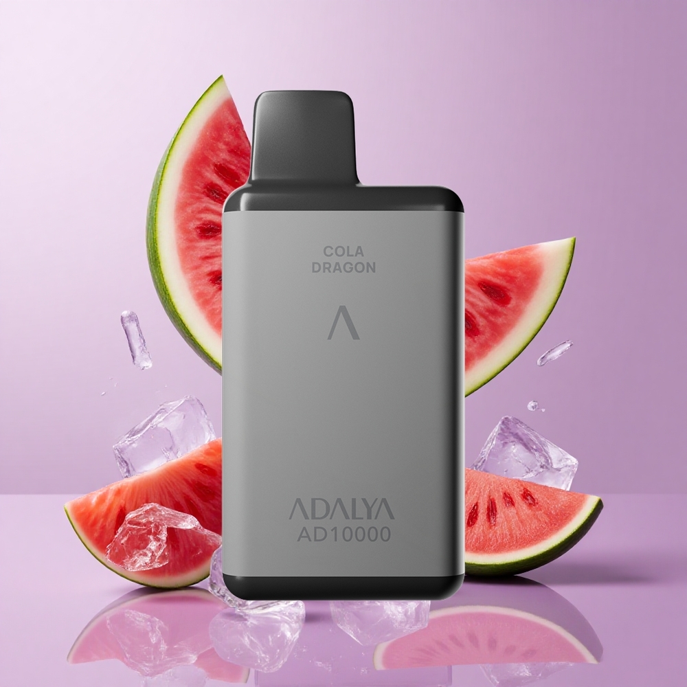Adalya AD 10000 Puffs Disposable Vape Watermelon Ice USB-C Rechargeable