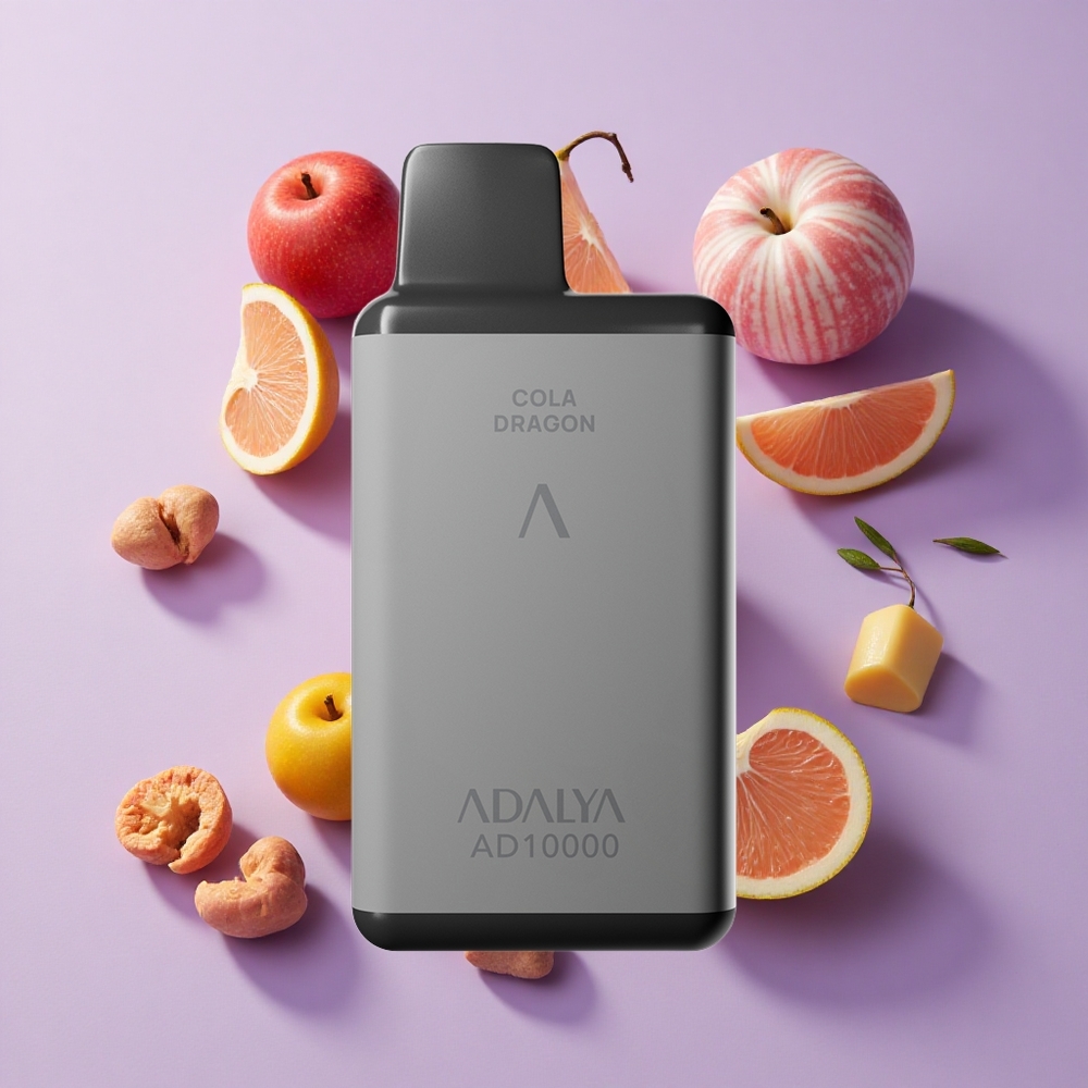 Adalya AD 10000 Puffs Space Gray USB-C Disposable Vape English Lord