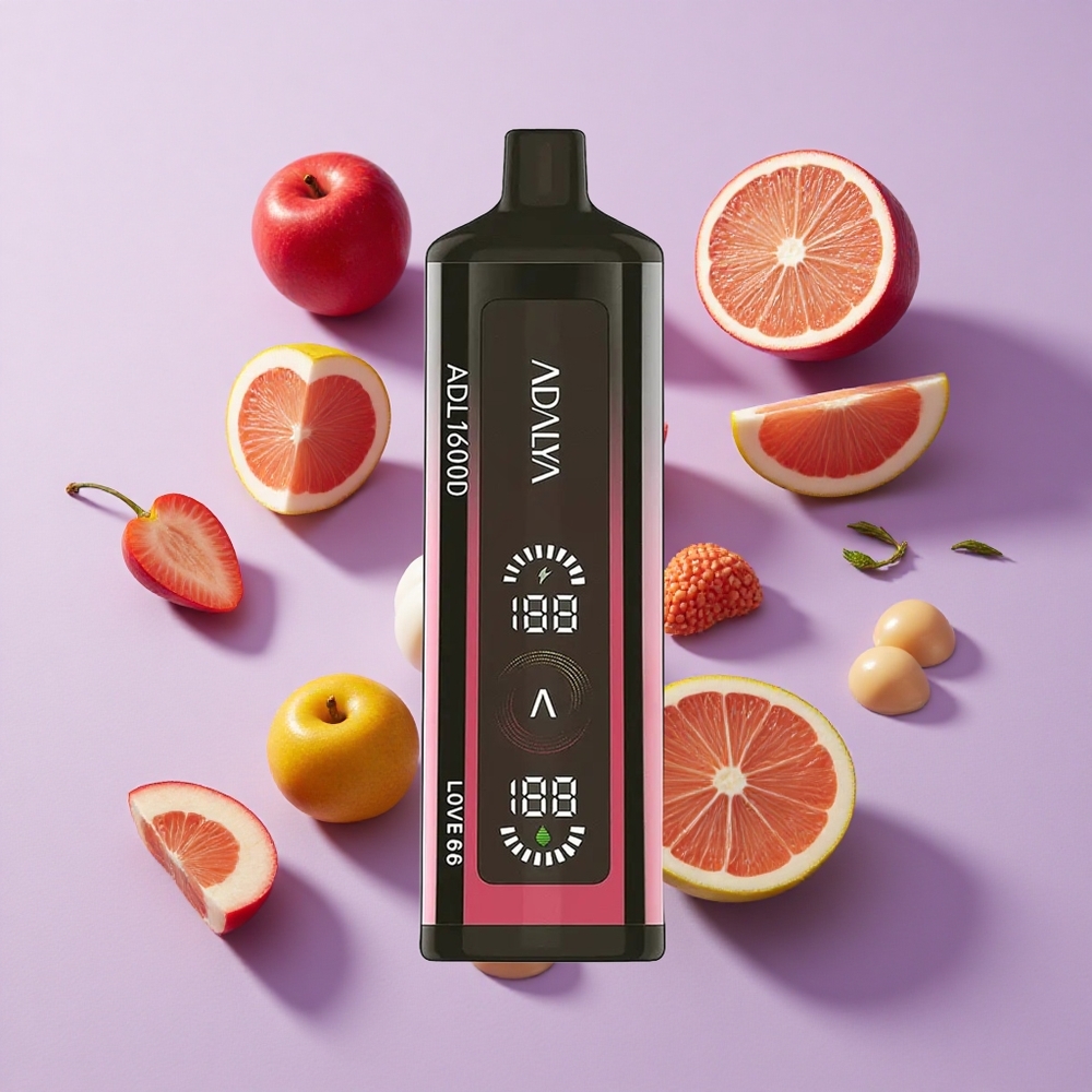 Adalya ADL 16000 PRO Puffs Disposable Vape Love 66 Smart Mesh Coil USB-C