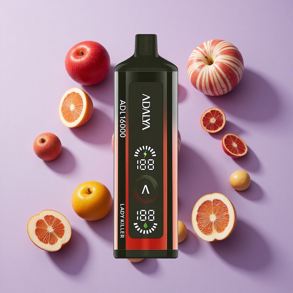 Adalya ADL 16000 PRO Puffs Steel Pipe Disposable Vape Lady Killer