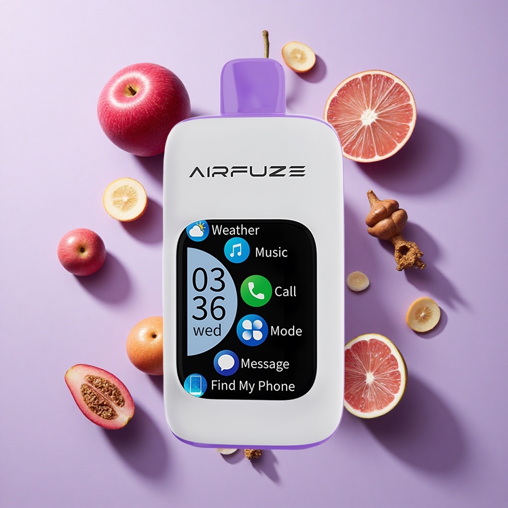 AirFuze Smart 30000 Puffs 5% Nicotine Disposable Vape Grape Burst