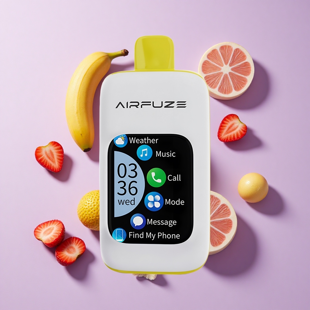 AirFuze Smart 30000 Puffs 5% Nicotine Disposable Vape Strawberry Banana