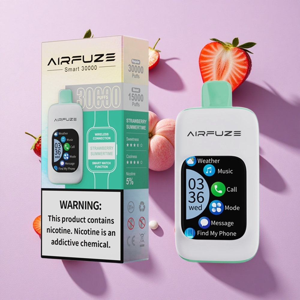 AirFuze Smart 30000 Puffs 5% Nicotine Touch Strawberry Summertime