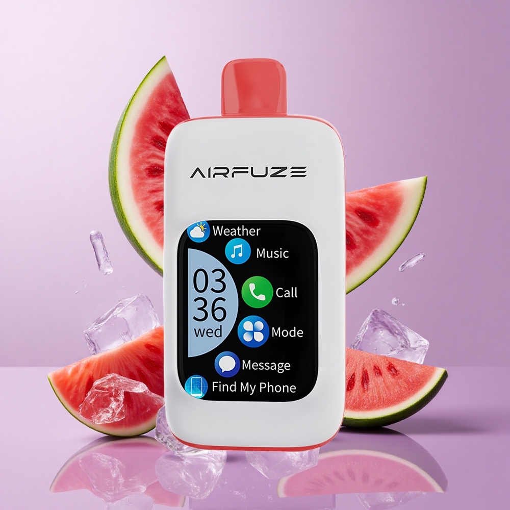 AirFuze Smart 30000 Puffs Disposable Vape Watermelon Ice with 2.01"TFT Touch Screen
