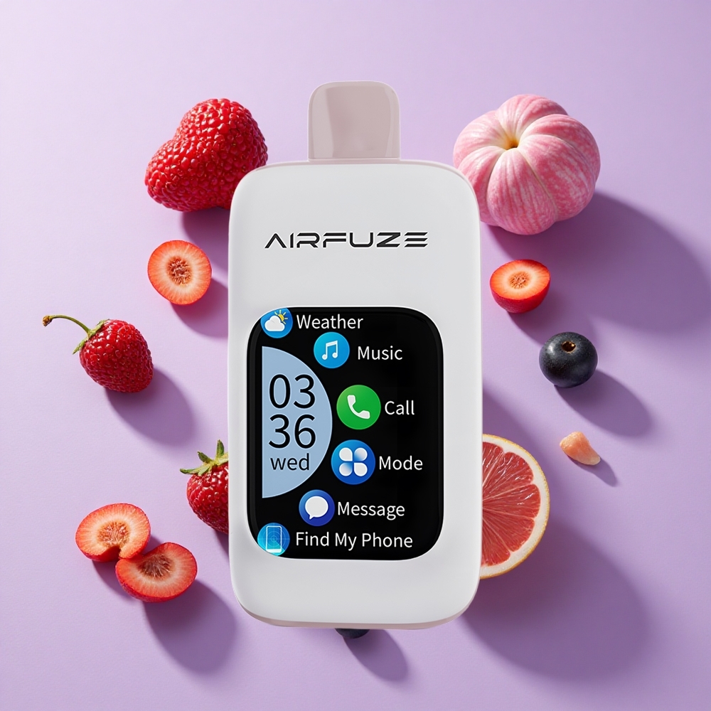 AirFuze Smart 30000 Puffs Touch Screen Disposable Vape Berry Burst