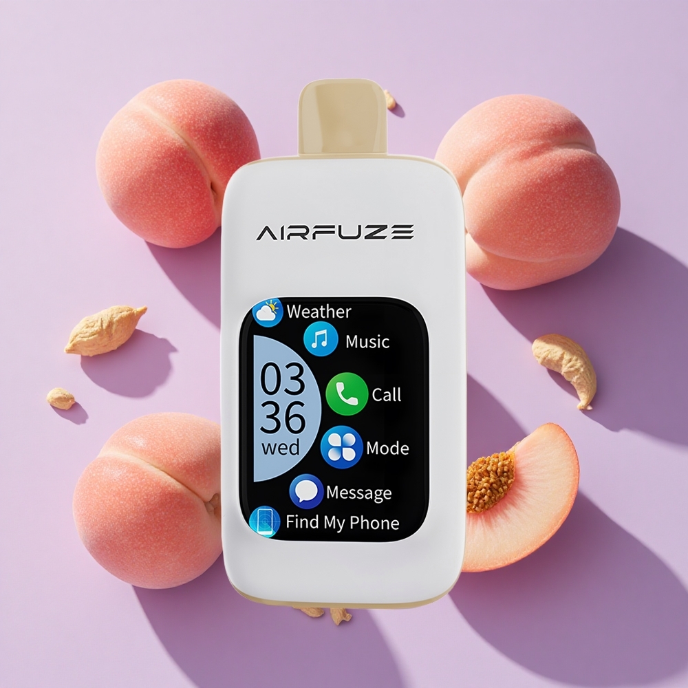 AirFuze Smart 30000 Puffs Touch Screen Disposable Vape Juicy Peach