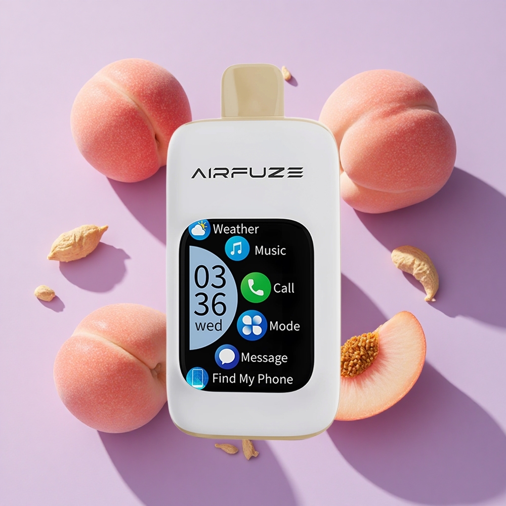 AirFuze Smart Pro 40000 Puffs Juicy Peach Wireless Music & Call