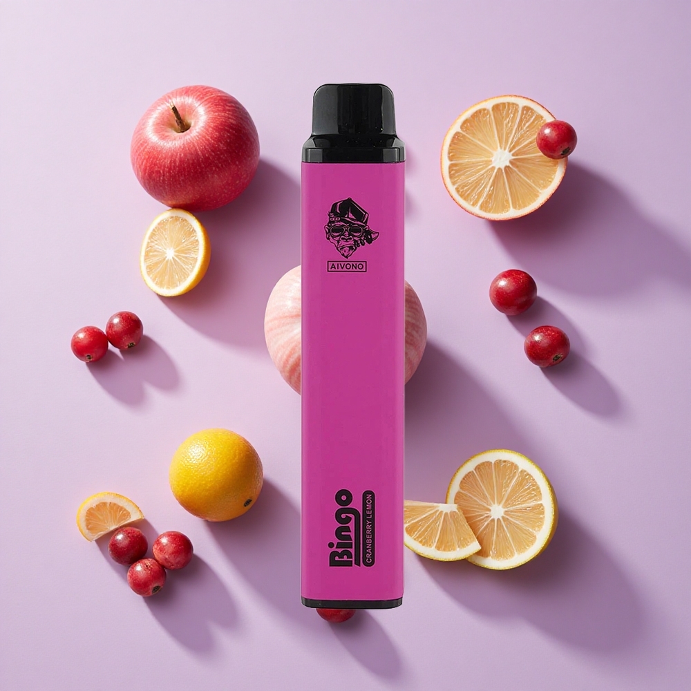Aivono AIM BINGO 4000 Puffs 10mL Cranberry Lemon
