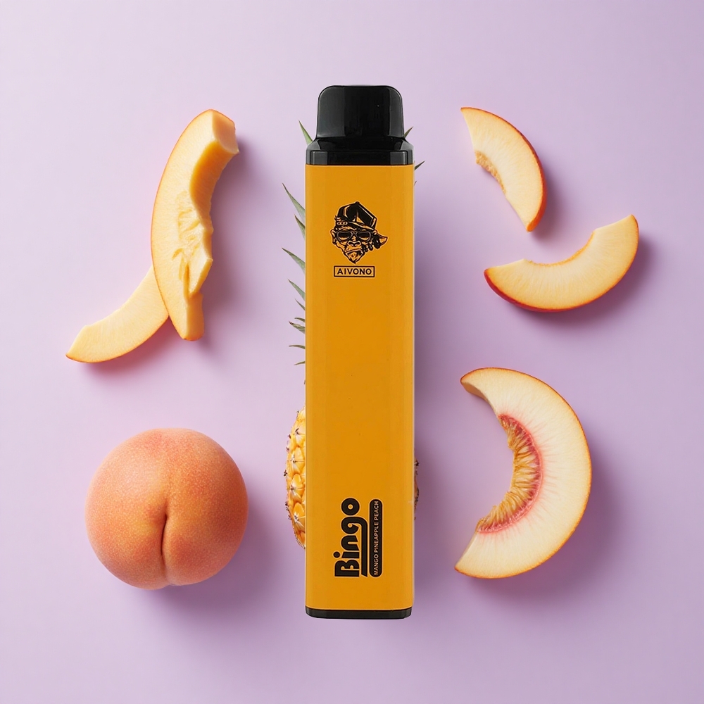 Aivono AIM BINGO 4000 Puffs Pineapple Peach 10mL
