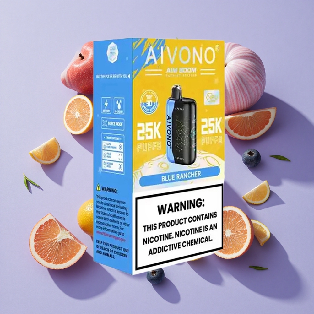 Aivono AIM BOOM 25000 Puffs 28ml Blue Rancher