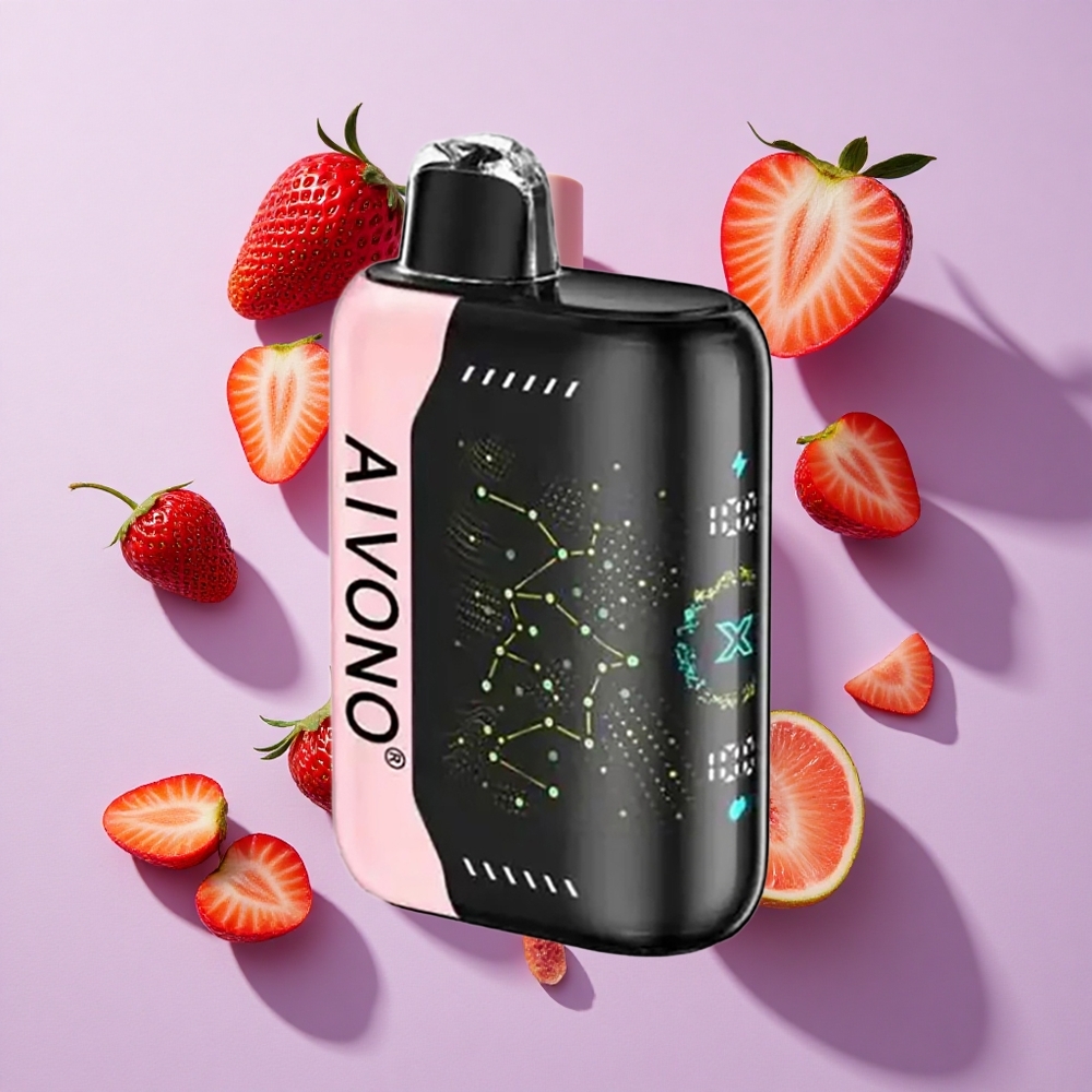 Aivono AIM BOOM 25000 Puffs Strawberry B Pop 28ml