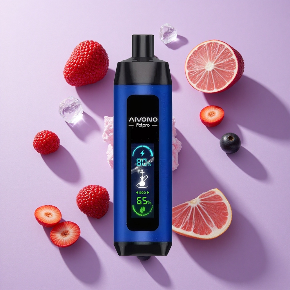 Aivono Aim Fatpro 22000 Puffs 28ml Rechargeable Berry Ice