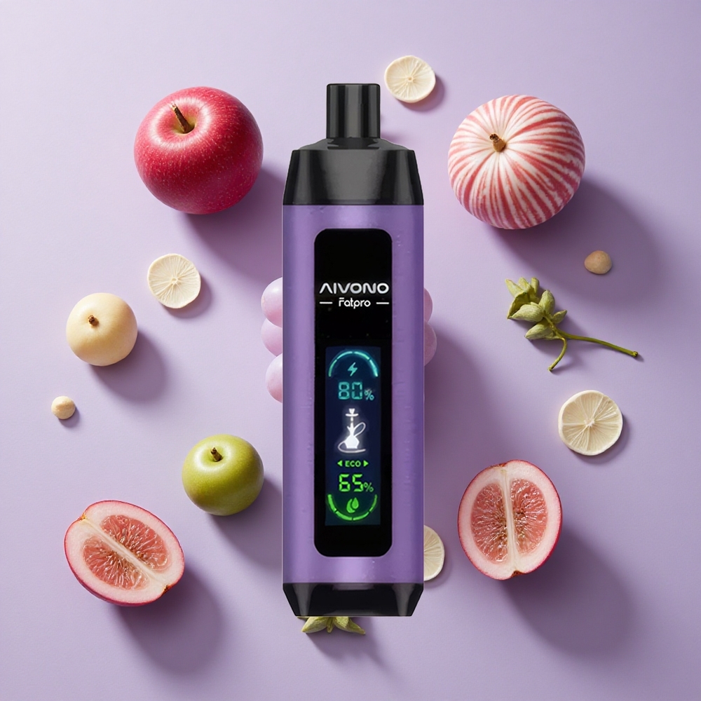 Aivono Aim Fatpro 22000 Puffs 28ml Rechargeable Grape Mint