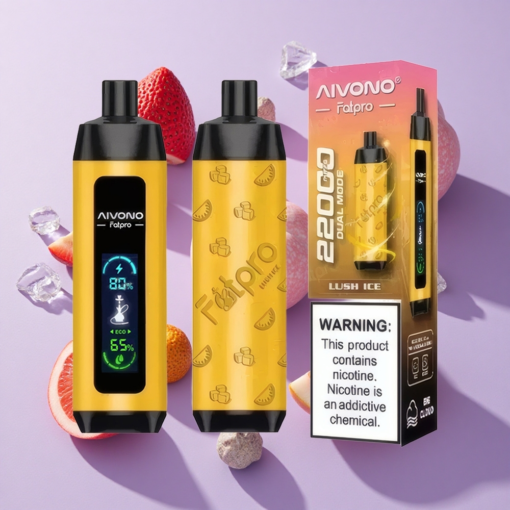 Aivono Aim Fatpro 22000 Puffs 28ml Rechargeable Lush Ice