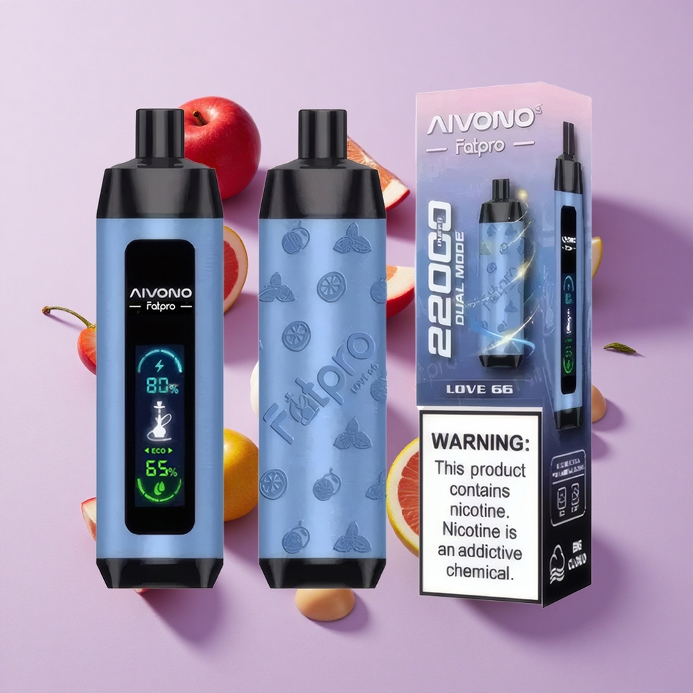 Aivono Aim Fatpro 22000 Puffs Rechargeable Eco/Boost Love 66