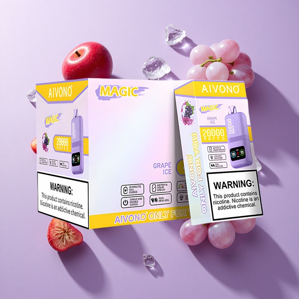 Aivono Aim Magic 20000 Puffs Dual Mesh Grape Ice