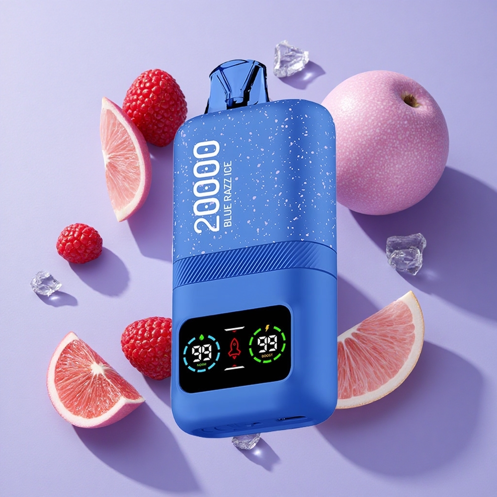 Aivono Aim Magic 20000 Puffs Dual Mesh LCD Blue Razz Ice