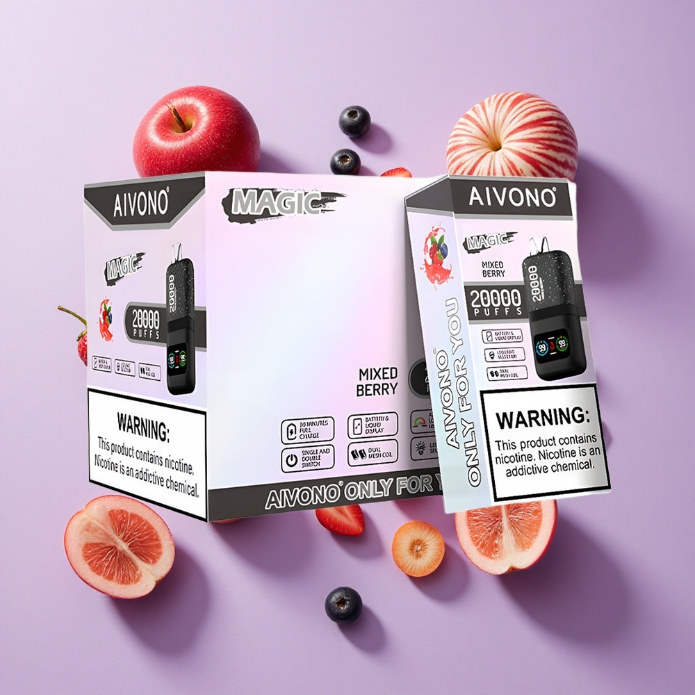 Aivono Aim Magic 20000 Puffs Dual Mesh Mixed Berry