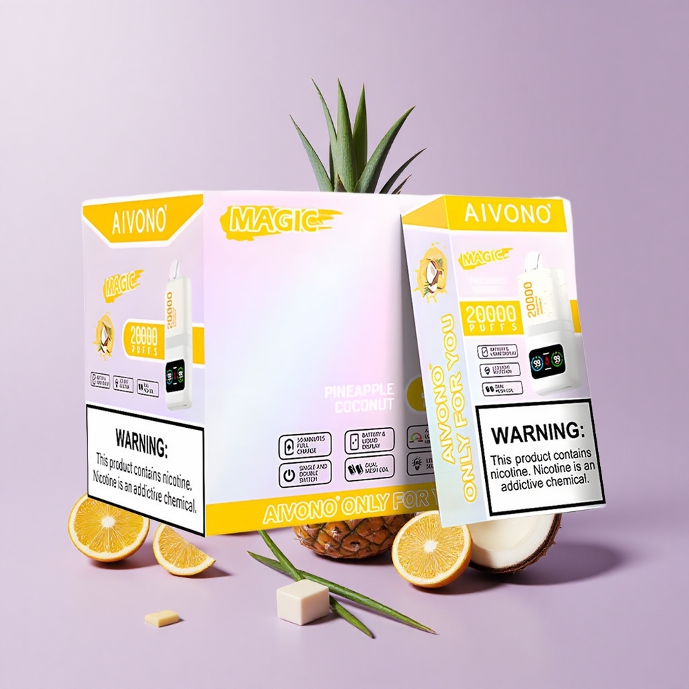 Aivono Aim Magic 20000 Puffs Dual Mesh Pineapple Coconut