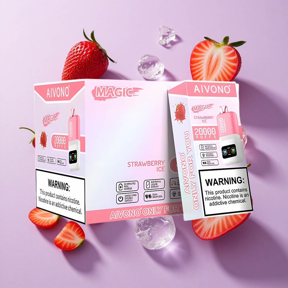 Aivono Aim Magic 20000 Puffs Dual Mesh Strawberry Ice