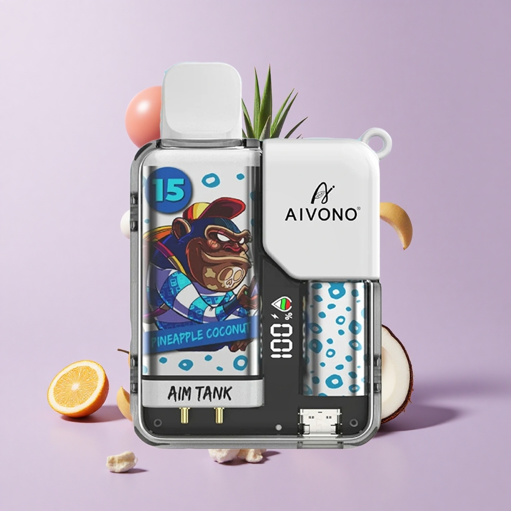 Aivono AIM-TANK 9500 Puffs 18ml Pineapple Coconut
