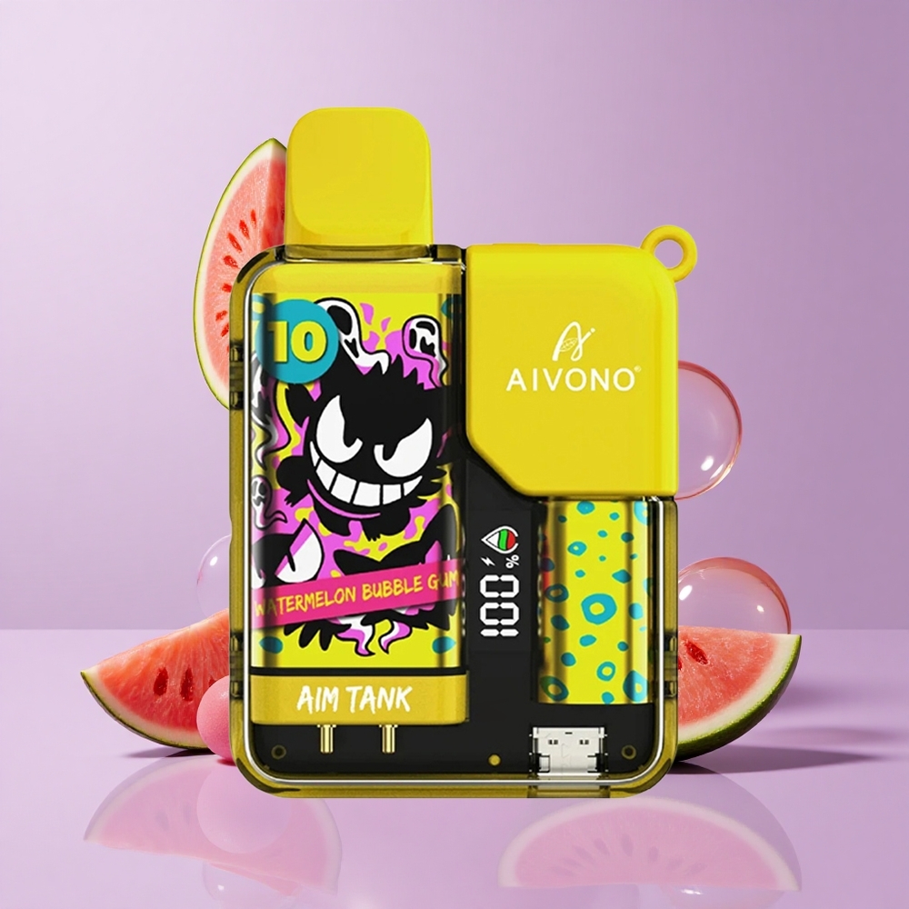 Aivono AIM-TANK 9500 Puffs 18ml Watermelon Bubble Gum