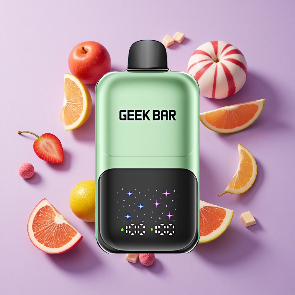 GEEK BAR 2GO 50000 Puffs 20mL Sour Candy & Sour Fruits Disposable Vape Pen