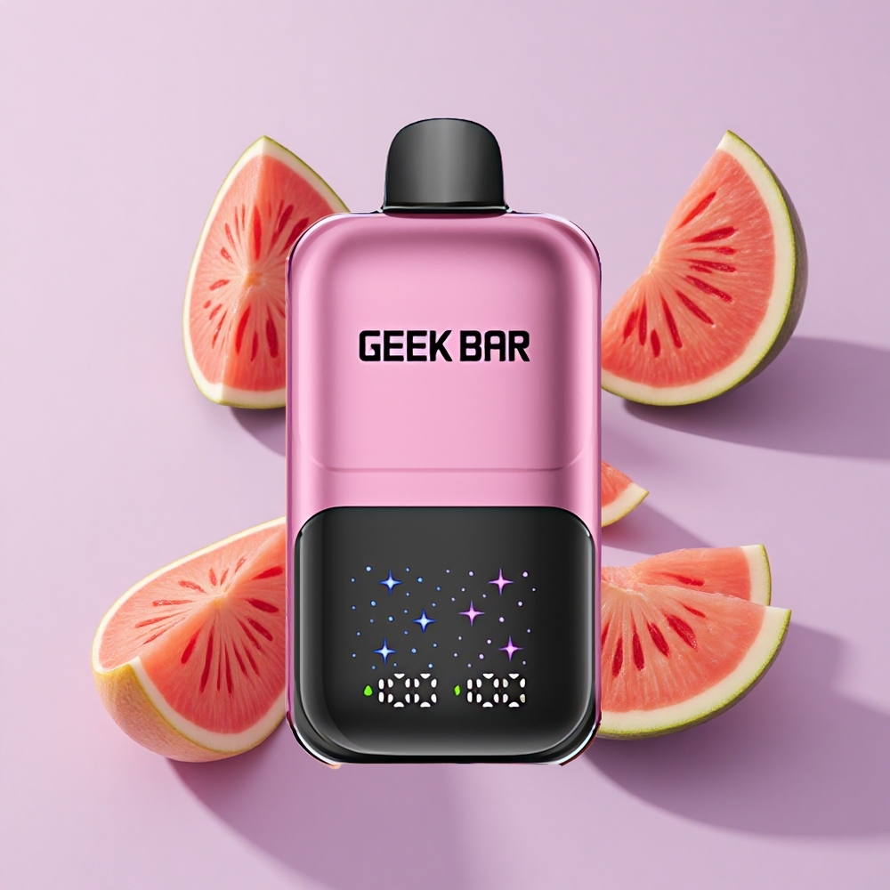GEEK BAR 2GO 50000 Puffs Dual Tank Disposable Vape Pen Peach & Watermelon