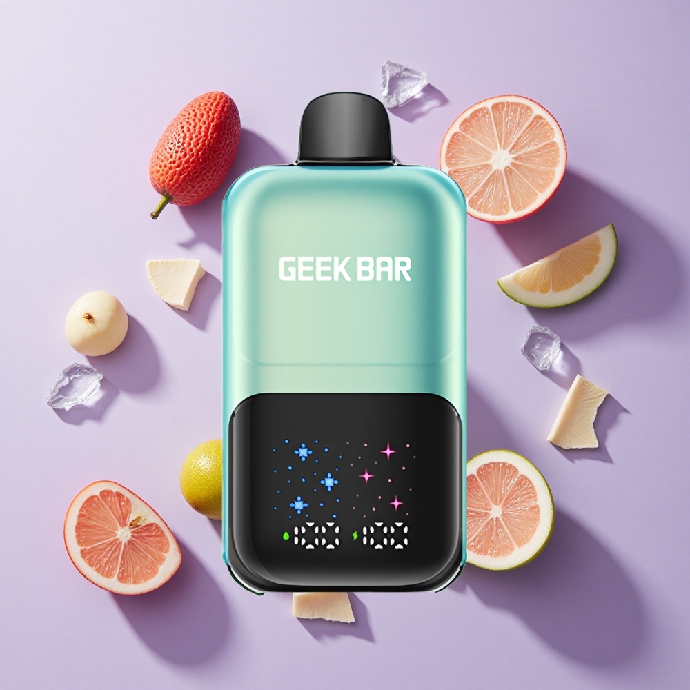 GEEK BAR 2GO 50000 Puffs Dual Tanks Disposable Vape Pen Cool Mint Ice