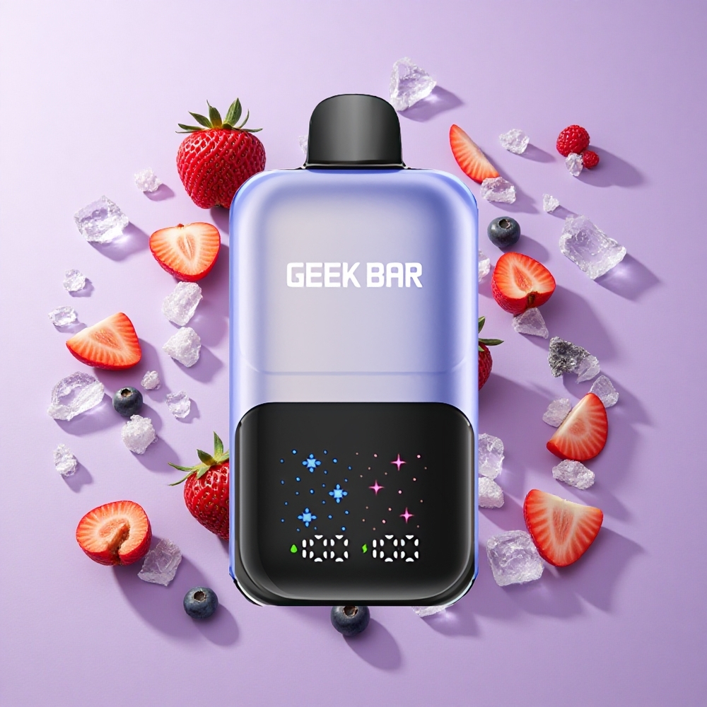 GEEK BAR 2GO Dual Tank 50000 Puffs Mixed Berries Ice Disposable Vape Pen
