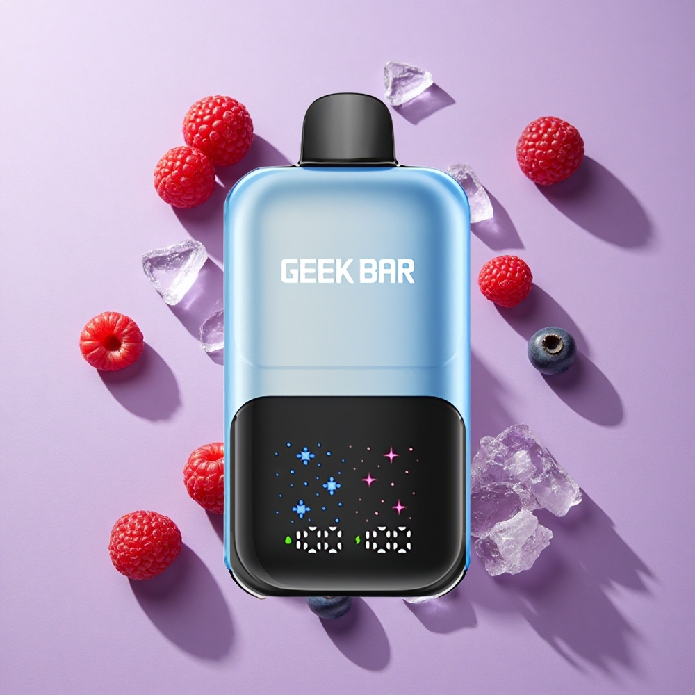 GEEK BAR 2GO Dual Tanks Blueberry Raspberry Ice Disposable Vape Pen