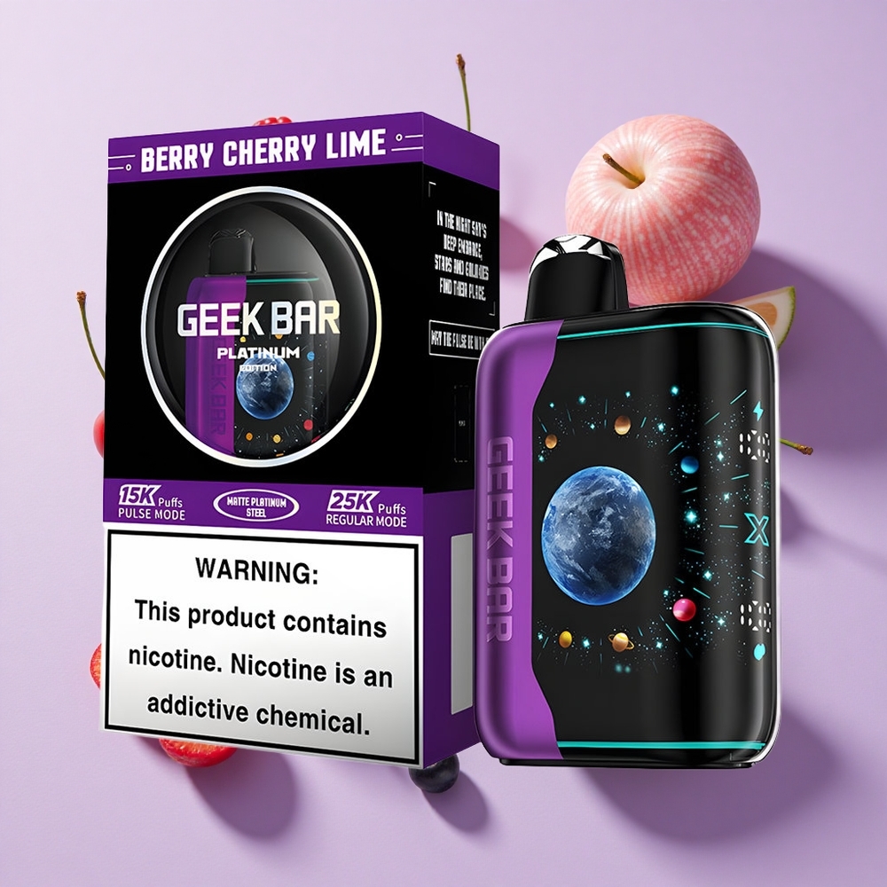 GEEK BAR Platinum Edition 25000 Puffs Berry Cherry Lime